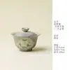 Xícara de chá de cerâmica pintada à mão com rosa e janela, de Ino Kiyomatsu, tigela de chá requintada para uso doméstico, tigela para preparo de chá, conjunto de chá feminino