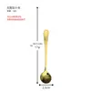 Acero Inoxidable 304 Cuchara de Girasol Cuchara Doméstica Cuchara para Miel Cuchara Creativa de Flor para Postre Mango Largo Cuchara para Hielo Cuchara para Sandía
