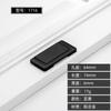 Manija americana abatible invisible para puerta de gabinete corredera oscura, manija de cajón directa de fábrica, herraje sin perforaciones