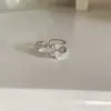 Anillo Retro Chinoiserie Antiguo para Mujer Nicho Lujo Accesible Gama Alta Único Anillo Abierto para Dedo Índice Nuevo Anillo 2025