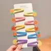 Presilha Bico de Pato para Meninas, Grampo Doce e Fofo para Franja e Cabelo Lateral, Presilha de Cabelo Adorável para Crianças, Grampo Super Fofo para Fios Soltos