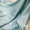 Tejido de Ciruela, Orquídea, Bambú y Crisantemo Brocado Antiguo Hanfu Tejido Jacquard Seda Falda Fideos de Caballo Abrigo Tejido Oscuro Bordado