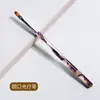 Em estoque Cristal Acrílico Transparente Pulseira Caneta para Manicure terno Vignetting Pintado Terapia de Luz Puxar Linha Manicure Pincel Especial