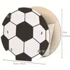 Caixa floral temática esportiva em formato de bola, cesta de armazenamento de flores exclusiva para fãs, presente de aniversário para namorado, embalagem para floricultura