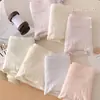 Ropa interior antibacteriana de algas marinas 10A para mujer, de cintura media, color liso, transpirable, sin costuras, control de abdomen, realce de glúteos, cómoda y amigable con la piel