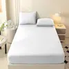 2024 novo chapéu de cama de algodão estampado amigo da pele colcha lençóis tudo incluído suporte de atacado de fabricantes de origem de comércio exterior fixo