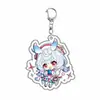 Llavero Colgante de Acrílico de Alta Definición de Doble Cara de Diluc Klee Mona Merchandising de Juego Dropshipping