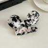 Pinza para el pelo de orejas de Mickey de dibujos animados de personalidad, pinza linda para la parte trasera de la cabeza, pinza de tiburón mediana acrílica, accesorios para el pelo