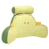 Almohada Lumbar de Cuadros Dopamina, Cojín de Cama, Respaldo Suave para Cabecera, Cojín de Soporte Lumbar para Mujeres Embarazadas, Esterilla para Dormir de Lado, Cojín de Sofá