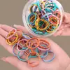Pequenos elásticos de cabelo pretos para mulheres prender o cabelo, elásticos de cabelo infantis, para cabelos finos, finos, não danificam o cabelo, elásticos de cabelo para bebês, elásticos de cabelo de alta elasticidade