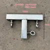 Soporte de Fondo Telescópico Cortina de Tela Arco de Boda Puerta de Hierro Soporte para Puerta Cortina de Gasa Soporte para Puerta de Boda Elevable Poste Telescópico