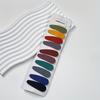 Presilhas de Cabelo Série Escura de 10 Cores para Crianças e Bebês, Presilhas Bb, Grampos de Cabelo de Plástico Coloridos, Presilhas de Cabelo para Acessórios DIY, Atacado de Fabricantes
