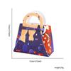 Bolsa de Dulces de Halloween para Niños Bolso de Fieltro Suministros para Decoración de Fiesta Bolsa de Dulces de Fantasma Araña Bolso