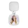 Luz de Bolsillo para Fotografía en Vivo, Iluminación Mini Portátil de Belleza para Streamers, Iluminación de Ambiente con Espejo, Luz de Relleno Magnética para Selfies