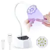 Lámpara de Uñas Lotus Bm19 de Escritorio Secado Rápido No Ennegrece Sensor Lámpara UV para Uñas Postizas y Esmalte en Gel