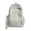 Mochila cielo estrellado azul brumoso suave, estilo coreano suave y linda, con un ambiente dulce y encantador, perfecta para salidas y sesiones de fotos