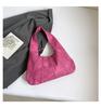 2026 Verano Nueva Moda Color Sólido Casual Elegante Bolso de Axila Simple para Viajar Gran Capacidad Bolso de Hombro Bolso Tote