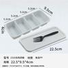 Lonchera desechable rectangular con tapa uno, dos, tres, cuatro compartimentos lonchera para reducir grasa caja de embalaje para llevar creativa