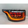Adecuado para Luces Traseras de Range Rover Sport 14-17 Modificadas a Modelo 18 Luces Traseras LED Luces de Freno Viejas a Nuevas con Direccionales Secuenciales