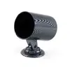 Copa de instrumento para automóvil Soporte de instrumento único 2 pulgadas 52 mm Cubierta de instrumento de copa de instrumento de grano de carbono negro