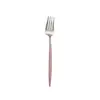 Juego de Cubiertos de Acero Inoxidable Estilo Occidental para Filete, Tenedor y Cuchara, Tenedor para Fruta, Cubiertos de Acero Inoxidable Portugués 304