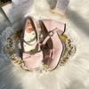 Zapatos Pequeños de Cuero Mary Jane sin Cordones Planos Uniforme Jk Mocasines Estilo Británico para Mujer 2025 Lazo Lolita