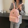Mochila 2025 Nueva Gran Capacidad para Mujer Mochila para Mujer de Dibujos Animados Lindo Oso Mochila Estilo Coreano Moderna Estampada
