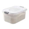 Cubo de Arroz de Cocina Hogar 2025 Nuevo Sellado a Prueba de Insectos y Humedad Caja de Arroz Tanque de Almacenamiento de Harina Almacenamiento de Grano de Arroz de Gran Capacidad