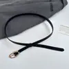 Cinturón Delgado de Color Sólido Estilo Coreano para Mujer, Diseño de Nicho de Alta Gama con Lazo, Cinturón en Capas para Combinar con Vestidos y Jeans, Accesorio Decorativo