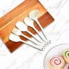 Espátula de Silicone para Panelas Antiaderentes, Espátula Especial para Cozinhar, Escumadeira, Conjunto de Utensílios de Cozinha, Resistente a Altas Temperaturas, Espátula de Silicone de Grau Alimentício