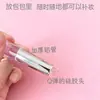 Pincel de Labios de Silicona Q Punta de Dedo Suave Pincel de Labios de Silicona Cubierta Portátil Labial Corregido Labial Corregido Brocha de Maquillaje Mini Cubierta a Prueba de Polvo