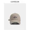 Nueva Gorra de Béisbol Bordada Estilo Coreano de Parte Superior Suave para Mujer, Versátil Moda Casual Japonesa para Calle con Protección Solar