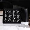 Set de Vino Personalizado, Set de Copas de Vino Blanco, 12 Copas de Vino Pequeñas, Una Copa de Vidrio, Doce Separadores de Vino del Zodiaco, Publicidad de Regalo