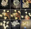 Luces de Cadena de Cable de Cobre LED Ramo Tiras de Luz de Colores Luces de Cadena Pequeñas Regalos Brillantes de Colores Luces de Atmósfera de Año Nuevo Luces de Atmósfera de Año Nuevo