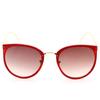 Óculos de Sol Metálicos Versáteis Jamie 5969 Estilo Europeu e Americano para Mulheres, Óculos de Sol de Moda com Armação Grande para Homens