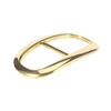Diâmetro interno 23mm Fivela japonesa barril oval fivela branca banhada barril banhado cor de pistola fábrica direta acessórios decorativos para sapatos masculinos
