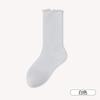 Meias Melade de Outono e Inverno para Mulheres, Meias Slouch Amigas da Pele e Confortáveis, Meias Elásticas de Algodão Respiráveis Absorventes de Suor para Meia-Panturrilha
