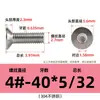 # 2 # Tornillos de Cabeza Plana Hexagonal de 10 Pulgadas Acero Inoxidable 304 Tornillos Americanos de Cabeza Avellanada Venta al por Mayor Pernos de Rosca Fina 1/4