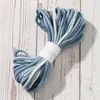 Corda de Algodão Fiada com Alma de 3mm Mais Vendida Transfronteiriça 10m de Comprimento Material para Artesanato DIY de Jardim de Infância Pingente de Fita para Celular
