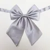 2021 Corbata de Moño de Color Sólido para Niños y Niñas Corbata para Estudiantes de Primaria Cuello de Uniforme Escolar Coreano Flor Estilo Británico Mariposa