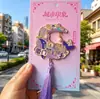 Adesivo de geladeira de Xiamen atrações turísticas característica lembrancinhas adesivo de geladeira de cola de três camadas de madeira adesivo de geladeira com fonte metálica