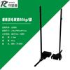 Suporte para Rede de Badminton, Postes Padrão para Rede de Badminton, Suporte Móvel para Quadra Interna e Externa para Uso Doméstico e Competição, Ferro Fundido Padrão para Competição