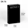 Livro de Dobradura Inglês Moderno Simples Moda Criativa Simulação Livro Sala de Estar Hotel Decoração Suave Livro Enfeites de Mesa