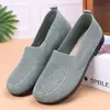 Novedades de Verano Zapatos de Malla Ligeros de Suela Blanda para Personas de Mediana Edad y Mayores Zapatos Cómodos sin Cordones para Mujer con Diseño Hueco Antideslizantes Casuales de Malla