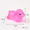 Novo Mini Animais Pequenos Luminosos Oceano Terra Modelos em Miniatura DIY Paisagem Micro Cenário Resina Saco Surpresa