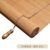 Cortinas de Bambú Personalizadas, Persianas Enrollables, Cortinas de Puerta Estilo Zen, Parasol, Pantalla Divisoria Ajustable para Decoración de Fondo de Sala de Té Estilo Chino Nuevo