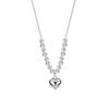 Collar Colgante de Amor Estilo Frío para Mujer Nuevo Ingreso Diseño Nicho de Lujo Moda Versátil Cadena Clavícula Regalo Día de San Valentín Lote