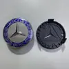 Adequado para etiqueta de capa de cubo de roda Mercedes-Benz 75MM Mercedes-Benz tampa central de cubo de roda de trigo prata preto etiqueta de capa de pneu de plástico
