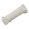 Cuerda de algodón con núcleo blanco, cuerda de algodón redonda sólida, hecha a mano, accesorios de bricolaje, cuerda de algodón para ropa, cuerda absorbente, tendedero