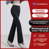 Pantalones Cigarette de Lino Gotas de Lluvia Relajados, Hechos a Medida con Efecto de Caída, Pantalones Largos Casuales Transpirables para Mujer